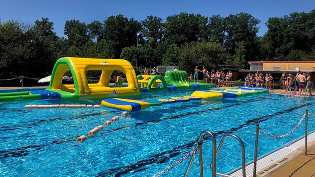 Kitzingen: Freibad auf der Mondseeinsel wird morgen eingeweiht