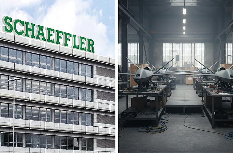Schaeffler erwägt mit Rüstung Milliarden-Umsatz - Drohnen-Deal nur Anfang