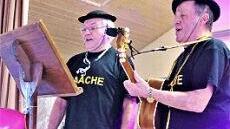 Die Haiger "Kienberg-Lerchen" mit (von links) Wolfgang Beetz und Andreas Endes