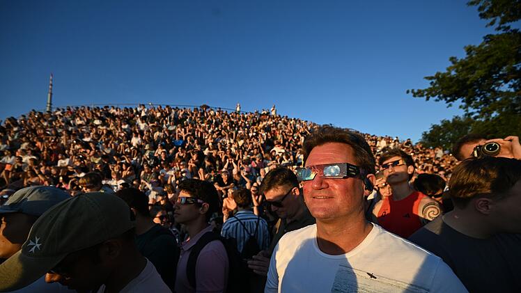 Sonnenfinsternis &ndash; M&uuml;nchen