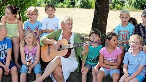 Gabriele Mönius bei ihrer liebsten Arbeit Foto: Johanna Blum