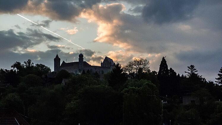 Blick zur Veste Coburg Mitte Mai Foto Jochen Berger