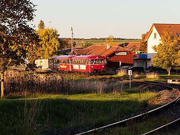 Volkach: Mainschleifenbahn feiert 20-j&auml;hriges Jubil&auml;um - "ist einfach Kult"
