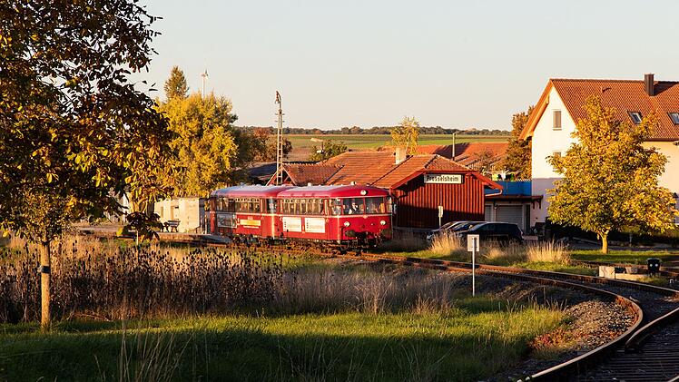 Volkach: Mainschleifenbahn feiert 20-j&auml;hriges Jubil&auml;um - "ist einfach Kult"