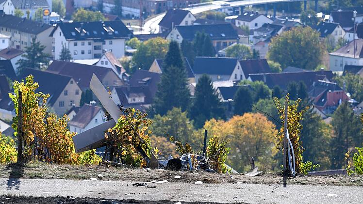 Kleinflugzeug im Landkreis Heilbronn abgest&uuml;rzt