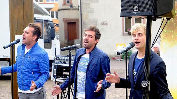 Schlagergruppe "Cappuccinos" in Hammelburg. Foto: Gerd Schaar