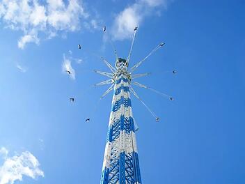 Freizeitpark, Park, Erlebnis, Achterbahn