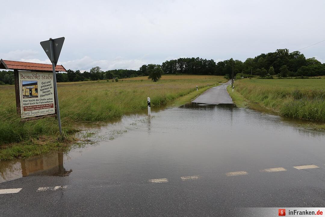 Hochwasser Landkreis Bamberg III - Oberhaid