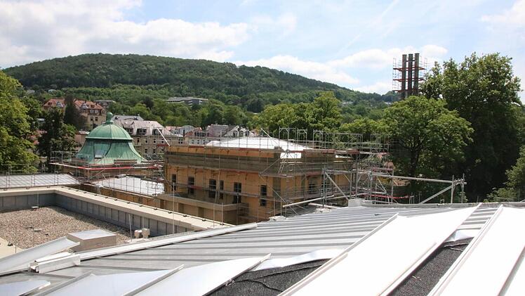 Eindrücke von der Baustelle Luitpoldbad. Foto: Ralf Ruppert