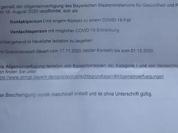 Schreiben aus dem Landratsamt Forchheim sorgt für Verwirrung bei Schülern und Eltern