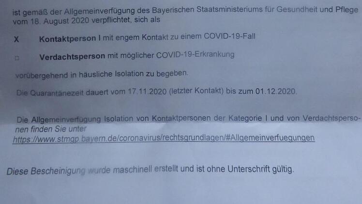 Schreiben aus dem Landratsamt Forchheim sorgt für Verwirrung bei Schülern und Eltern