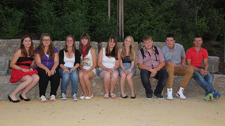 Michele, Lena, Laura, Sveta, Valia, Alisa, Sasha, Alex und Sasha