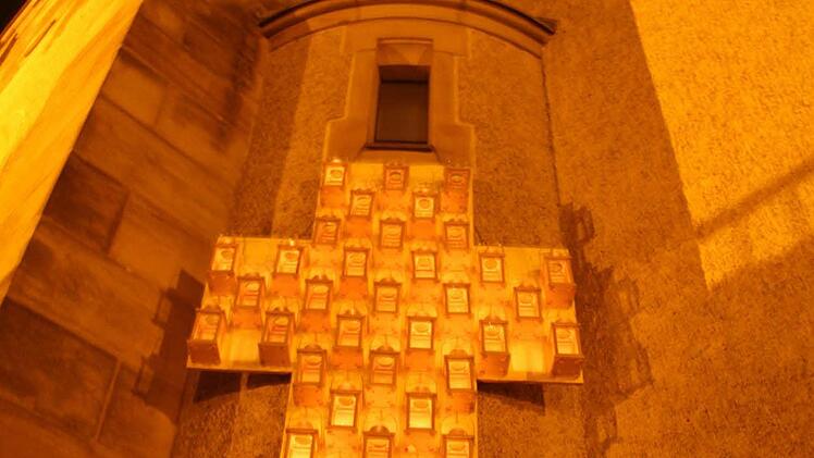 "Nacht der Lichter" in der Kirche "Unsere LIebe Frau" Foto: Sonny Adam