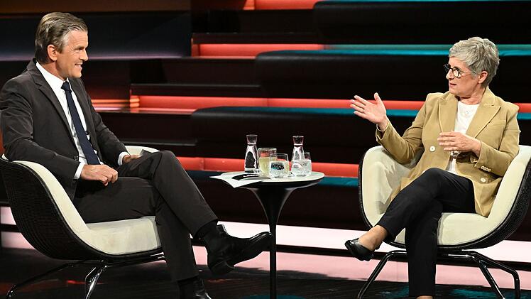 Das Thema Bürgergeld brachte Britta Haßelmann bei "Markus Lanz" auf Betriebstemperatur.
