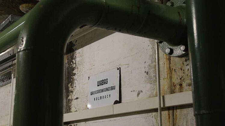 Der Betonwasserfilter stammt aus den 1960er Jahren. Foto: Benedikt Borst