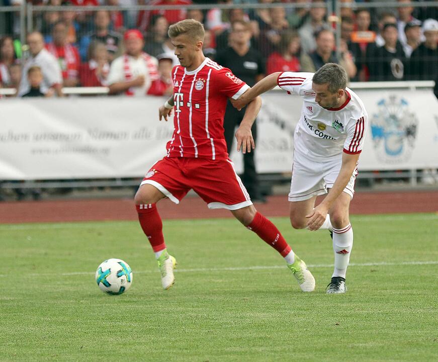 Das Traumspiel gegen den FC Bayern München in Coburg