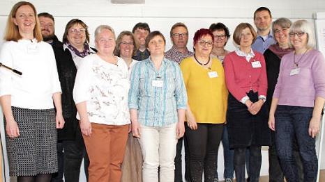 Die Mitglieder des Dekanatsausschusses der Wahlperiode 2019 bis 2025 im evangelischen Dekanat Michelau Fotos: Gerda Völk