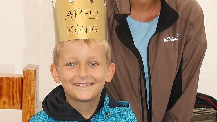 Paul Lorenz ist der Rossacher Apfelkönig. Foto: Michael Stelzner