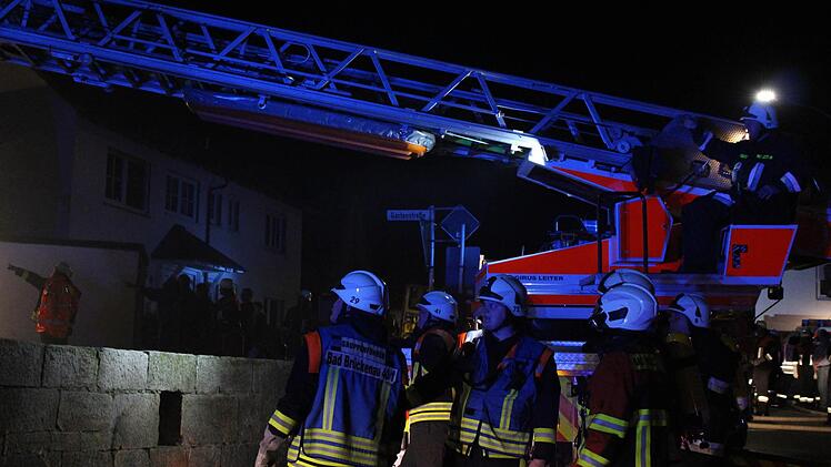 Brand in Oberleichtersbach. Foto: Sebastian Schmitt-Mathea
