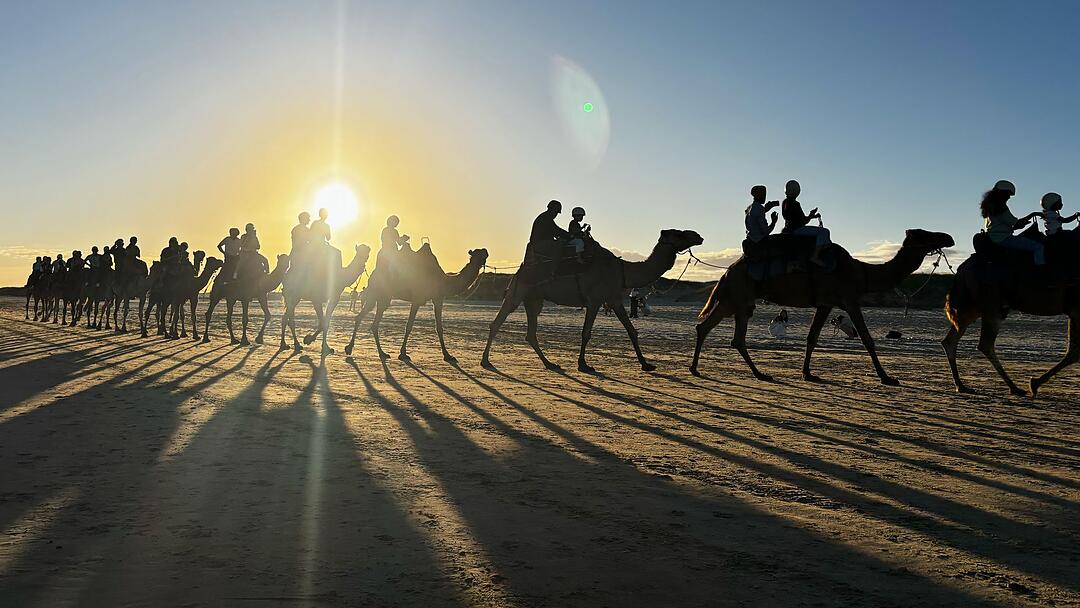 Birubi Beach in Australien