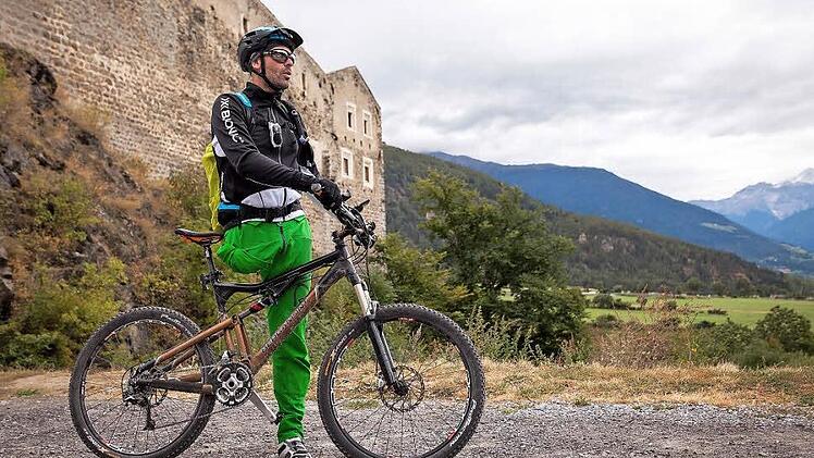 Nicholas Alexander Perreth auf seinem Rad  Foto: Torben Gocke.