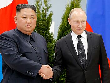 Kim Jong Un und Wladimir Putin