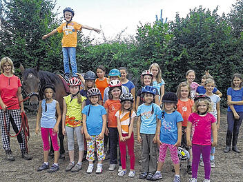 Ferienspaß auf der Reitanlage