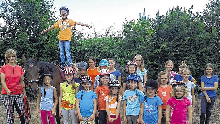 Ferienspaß auf der Reitanlage