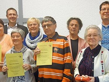 Ehrungen standen an beim Behindertenclub Rödental.  Foto: Doris Weidner