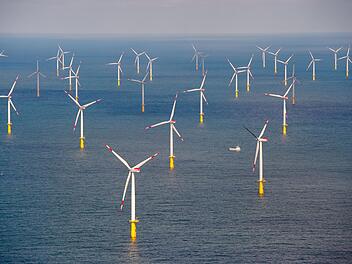 Windpark in der Nordsee