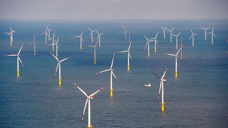 Windpark in der Nordsee