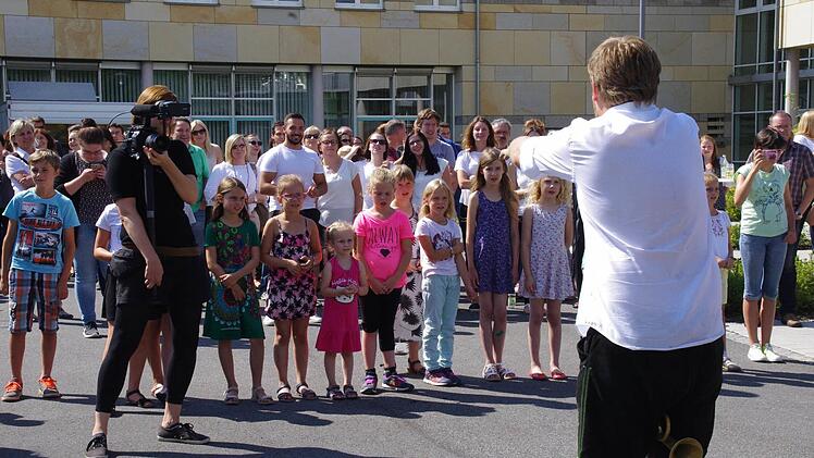 "LaBrassBanda" rockten in Kronach. Foto: Marco Meißner