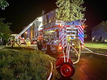 Brand durch Blitzschlag