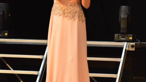 Sang "Beautiful" von Christina Aguilera: Lorena Hillenbrand. Foto: Björn Hein