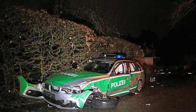 Verfolgungsjagd in Franken