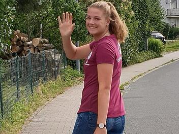Der Koffer ist gepackt, nun geht es von Ebermannstadt in die Schweiz: Lisa Ebert (18) nimmt mit der deutschen U19-Nationalmannschaft an der EM in der Schweiz teil. Irgendwann möchte sie es in die Frauen-Nationalmannschaft schaffen.  Foto: privat