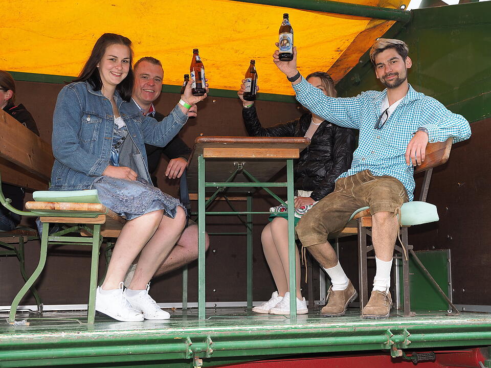 Tobias, Markus und Philipp Thomann zu Gast in Schwärzelbach