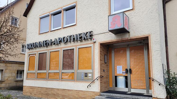 Die Kasendorfer Brunnen-Apotheke ist geschlossen.