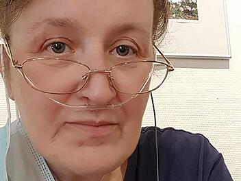 Ein künstliches Koma und ihr Überlebenswille retteten ihr das Leben: Angela Turner. privat