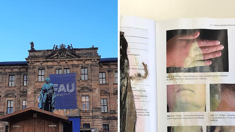 Erlangen: Mitarbeiter der Uni-Bibliothek machen ekelerregenden Fund in abgegebenem Buch