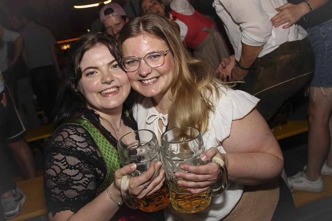 Am Donnerstag spielten die "Stoapfälzer Spitzbuam".