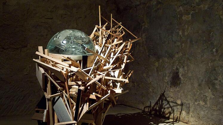 Wilken Skurk: "Biber" / Coburger Glaspreis 2014 / Foto: Jochen Berger