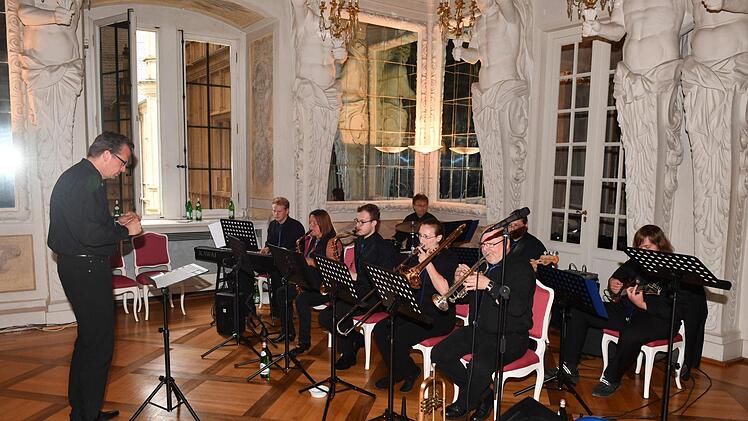 Die Hochschulcombo spielte Jazz-Standards. Foto: Ronald Rinklef