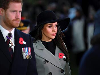 Drama vor der royalen Hochzeit. Am 19. Mai geben sich Prince Harry und Meghan Markle das Ja-Wort. Doch die Tage vor der Hochzeit sorgt Meghans Familie f&uuml;r Schlagzeilen. Foto: Toby Melville/Reuters Pool/dpa