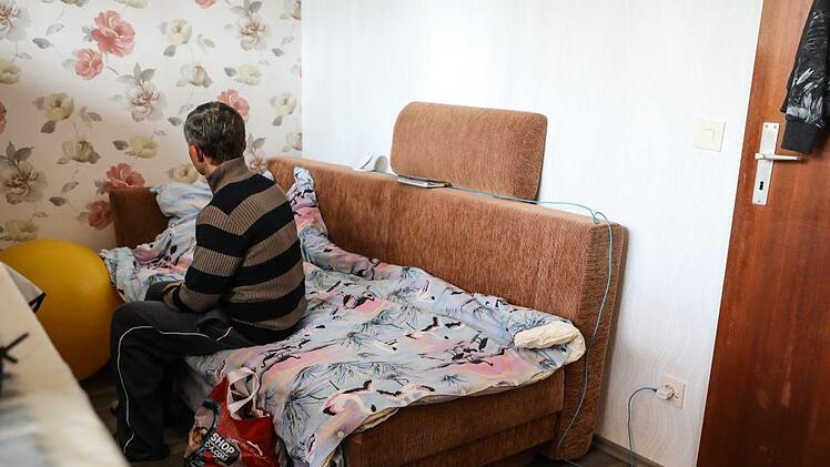 Der 36-Jährige hat  nach dem  Brand nun auch seine Familie verloren.Foto: Barbara Herbst