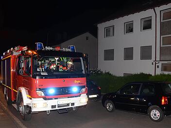 Zu einem Wasserrohrbruch musste die Feuerwehr in der Nacht zum Montag in Garitz ausrücken. Foto: Peter Rauch