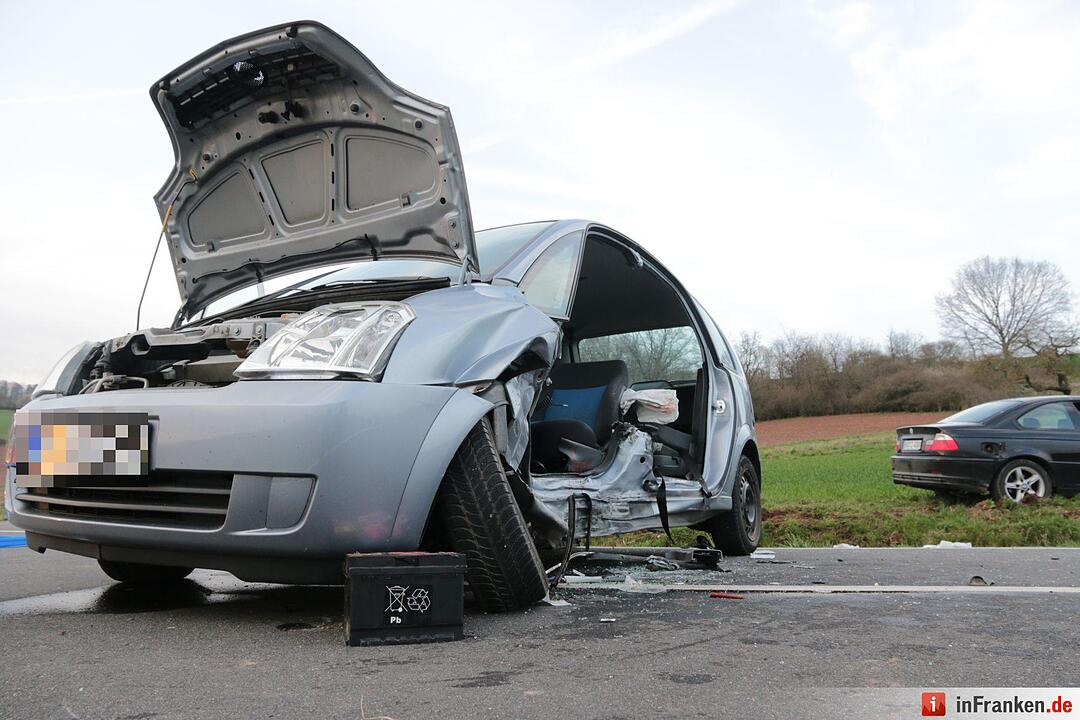 Unfall bei Rauhenebrach