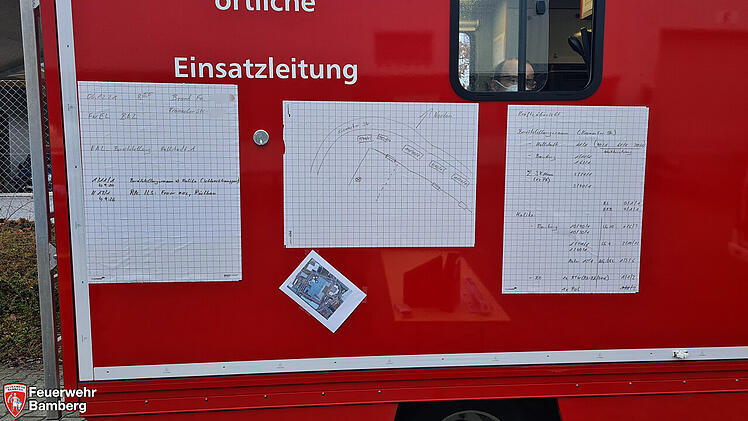 Bamberg: Brand in Industriegebäude