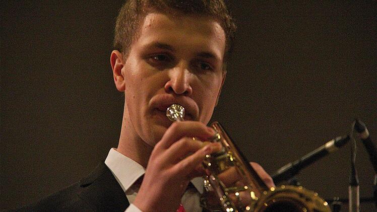 Trompeter Christoph Kleinhenz (10b).