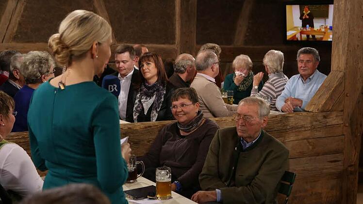 Ebermannstädter stellen Fragen bei "Jetz red i - Europa" Foto: Barbara Herbst